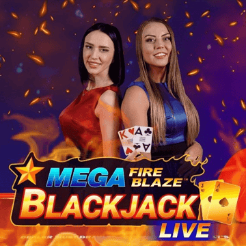 Mega Fire Blaze Blackjack Live